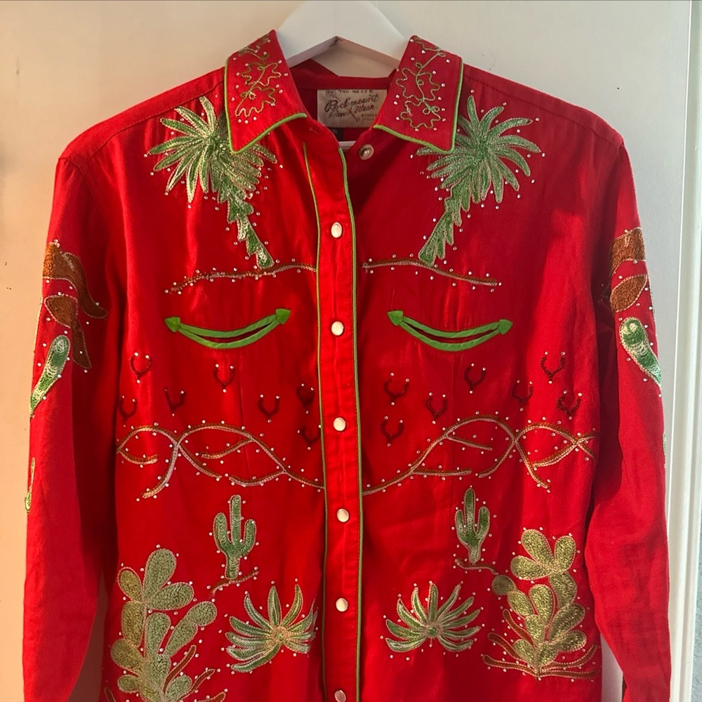 Rockmount Ranchwear Porter Waggoner Pearl Snap XL